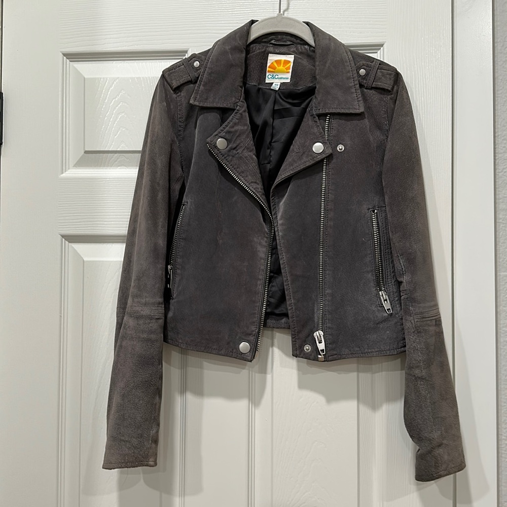 Xs jacket , very retro and super soft 10% leather lining